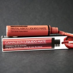 CAMALEON LABIAL LIQUIDO MATE MARRON MOKA LM07