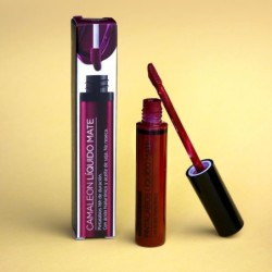 CAMALEON LABIAL LIQUIDO MATE MARRON BORGOÑA LM08