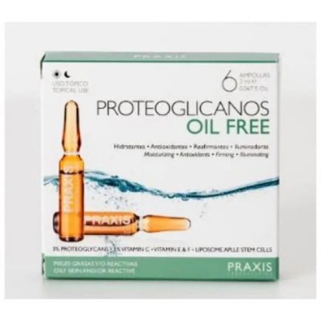 PRAXIS PROTEOGLICANOS OIL FREE 6 AMPOLLAS