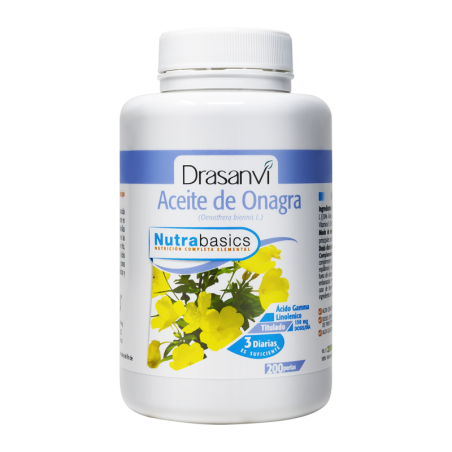 DRASANVI ACEITE DE ONAGRA 200 PERLAS