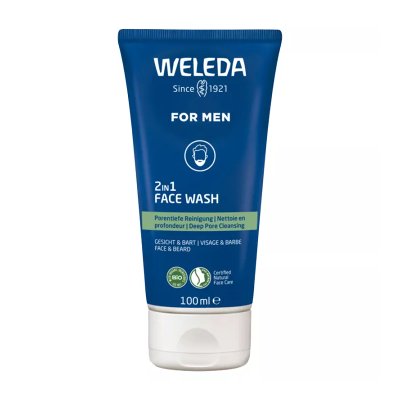 WELEDA GEL LIMPIADOR 2 EN 1 FOR MEN 100 ML