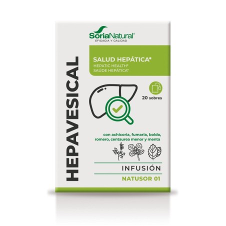 SORIA NATURAL NATUSOR 01 INFUSION HEPAVESICAL 20 S