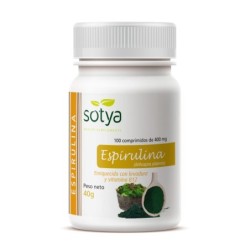 SOTYA ESPIRULINA 400 MG 100 COMPRIMIDOS