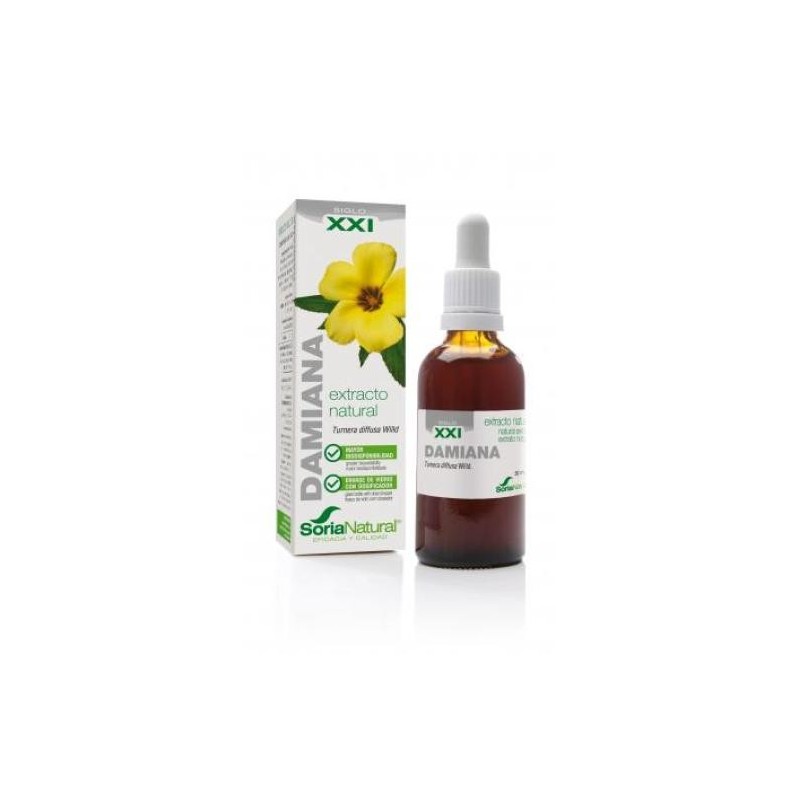 SORIA NATURAL EXTRACTO DAMIANA 50 ML