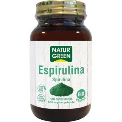 NATURGREEN ESPIRULINA BIO SIN GLUTEN 175 GRAMOS