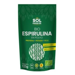 NATURGREEN ESPIRULINA BIO SIN GLUTEN 175 GRAMOS