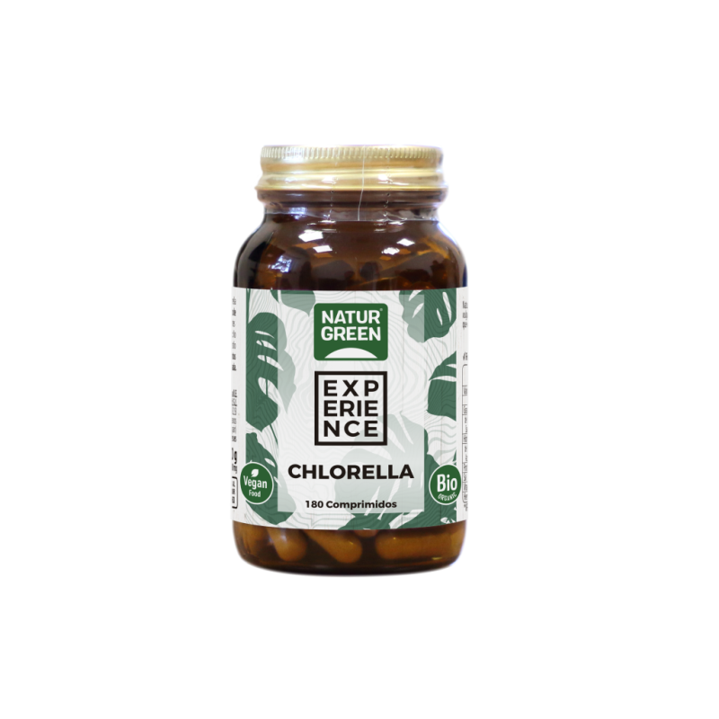 NATURGREEN CHLORELLA ECOLOGICA 180 COMPRIMIDOS
