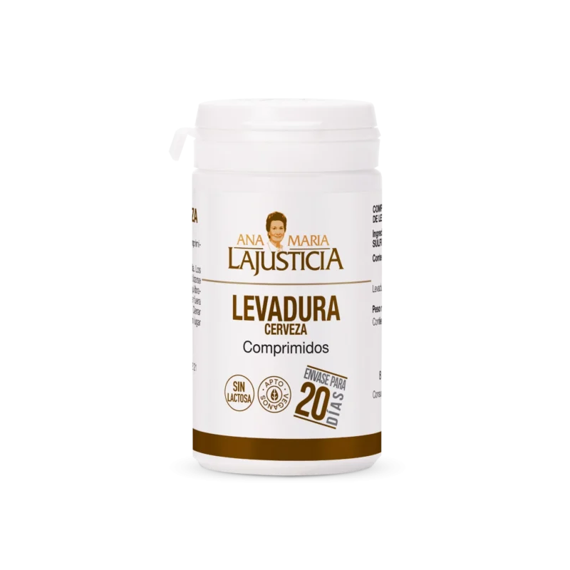 ANA MARIA LAJUSTICIA LEVADURA CERVEZA 80 COMP