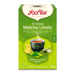 YOGI TEA TE VERDE MATCHA AL LIMON 17 BOLSITAS