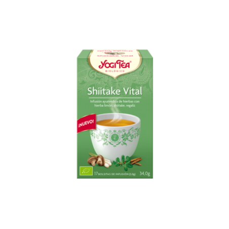 YOGI TEA SHIITAKE VITAL 17 BOLSAS