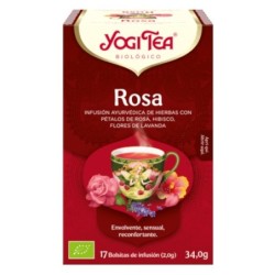 YOGI TEA ROSA 17 BOLSAS