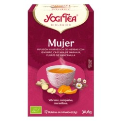 YOGI TEA MUJER 17 BOLSITAS