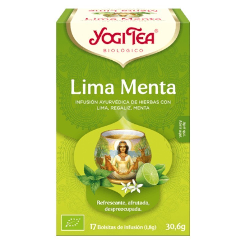 YOGI TEA MENTA LIMA 17 BOLSAS