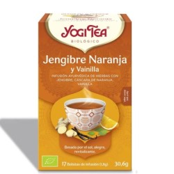 YOGI TEA JENGIBRE NARANJA VAINILLA 17 BOLSAS