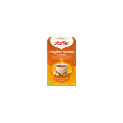 YOGI TEA JENGIBRE NARANJA VAINILLA 17 BOLSAS