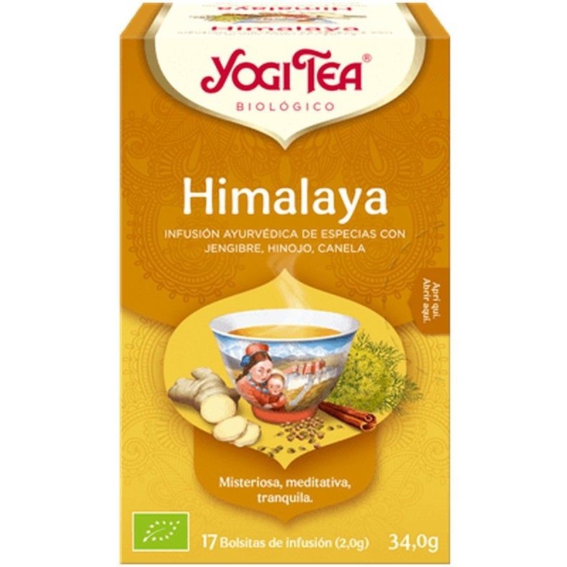 YOGI TEA HIMALAYA 17 BOLSITAS