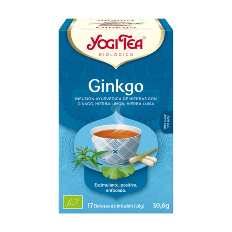YOGI TEA GINKGO 17 BOLSAS