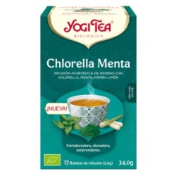 YOGI TEA CHLORELLA MENTA 17 BOLSAS