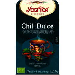 YOGI TEA CHILI DULCE 17 BOLSAS