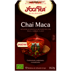 YOGI TEA CHAI MACA 17 BOLSAS
