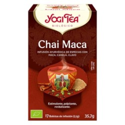 YOGI TEA CHAI MACA 17 BOLSAS