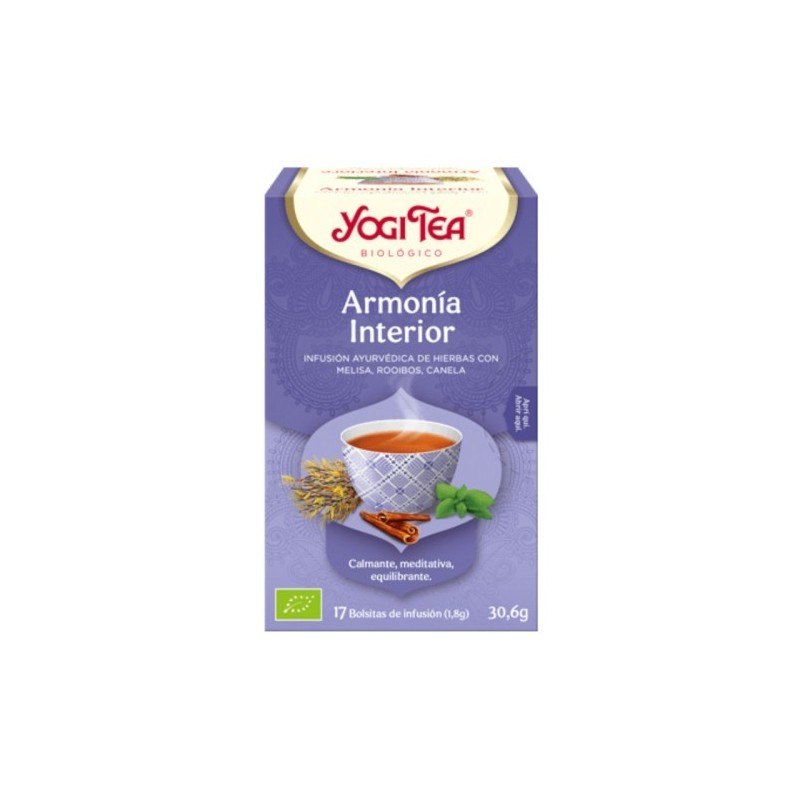 YOGI TEA ARMONIA INTERIOR 17 BOLSAS