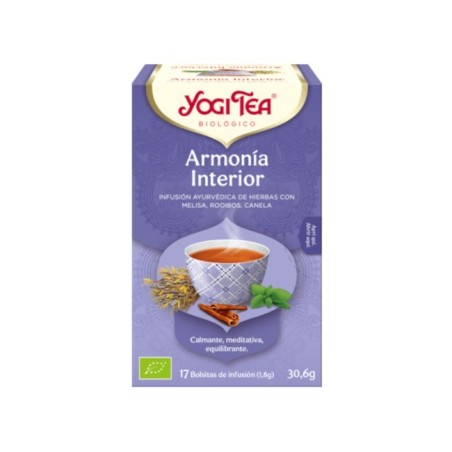 YOGI TEA ARMONIA INTERIOR 17 BOLSAS