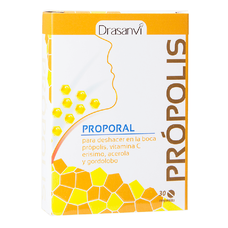 DRASANVI PROPOLIS ORAL MASTICABLE 30 COMPRIMIDOS