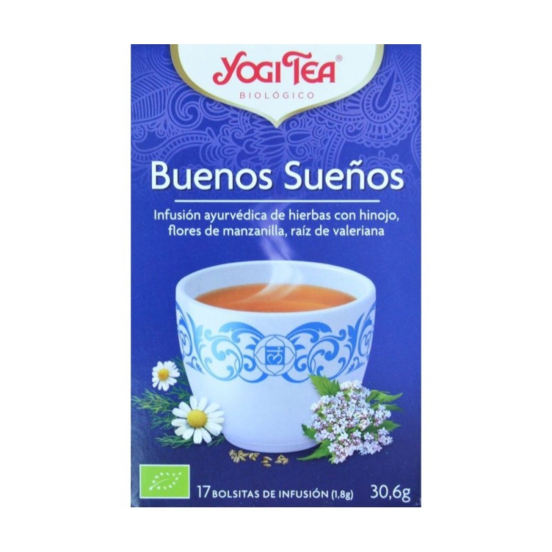 YOGI TEA BUENOS SUEÑOS 17 BOLSITAS