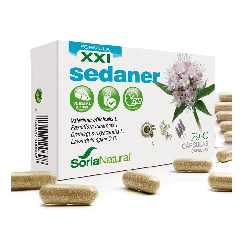 SORIA NATURAL SEDANER 29-C 30 CAPSULAS