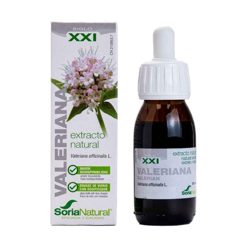 SORIA NATURAL EXTRACTO DE VALERIANA 50 ML