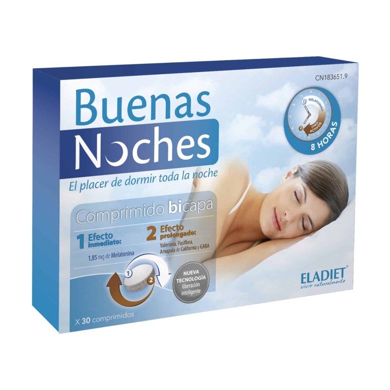 ELADIET BUENAS NOCHES 30 COMPRIMIDOS