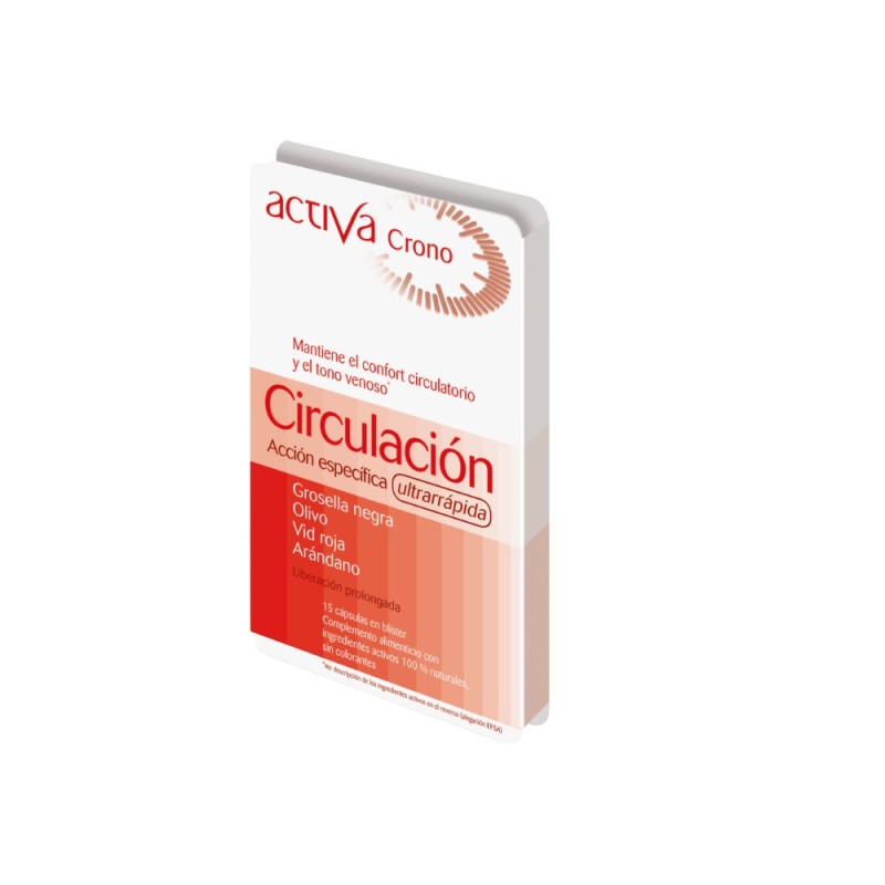 ACTIVA CRONO CIRCULACION 15 CAPSULAS