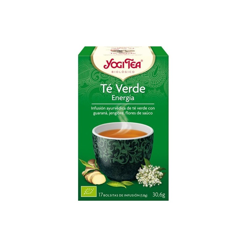 YOGI TEA VERDE ENERGIA 17 BOLSAS