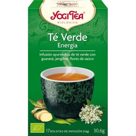 YOGI TEA VERDE ENERGIA 17 BOLSAS