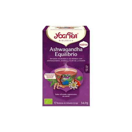 YOGI TEA ASHWAGANDHA EQUILIBRIO 17 BOLSAS