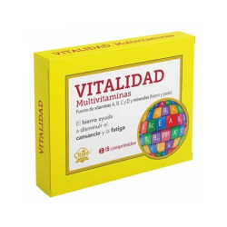 OBIRE VITALIDAD 15 COMPRIMIDOS