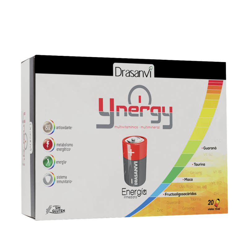 DRASANVI YNERGY ENERGIA INMEDIATA 20 X 15 ML