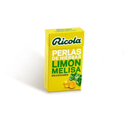 RICOLA PERLAS HIERBAS LIMON MELISA S/AZUCAR 25 GR