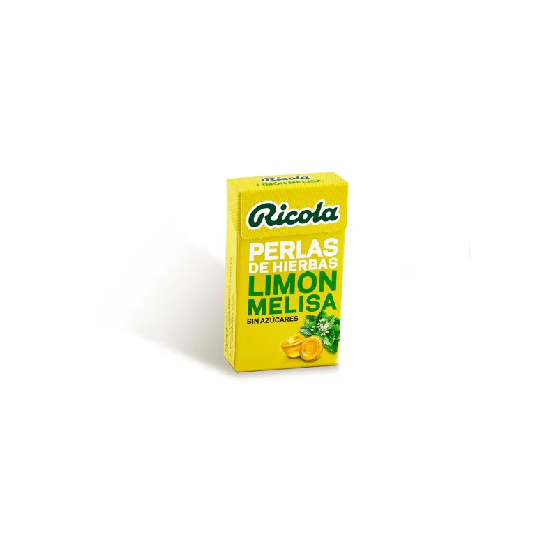 RICOLA PERLAS HIERBAS LIMON MELISA S/AZUCAR 25 GR