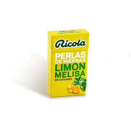 RICOLA PERLAS HIERBAS LIMON MELISA S/AZUCAR 25 GR