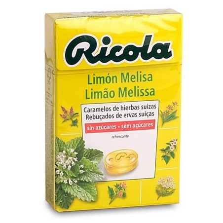 RICOLA CARAMELO S/AZUCAR LIMON 50 GR