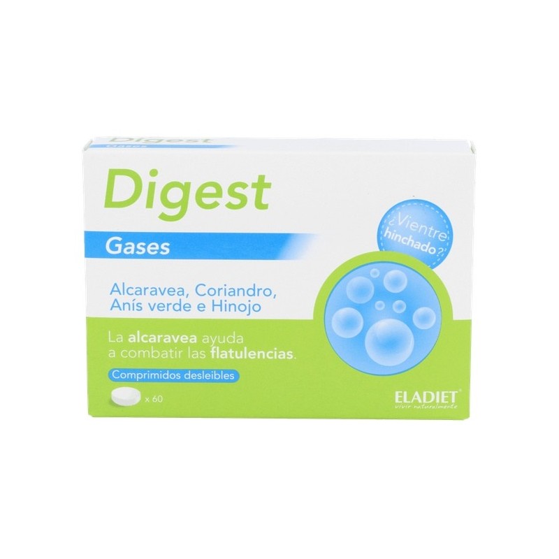 ELADIET DIGEST GASES 60 COMPRIMIDOS