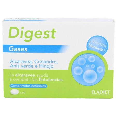 ELADIET DIGEST GASES 60 COMPRIMIDOS