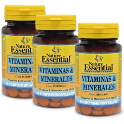 NATURE ESSENTIAL VITAMINAS & MINERALES 60 COMP