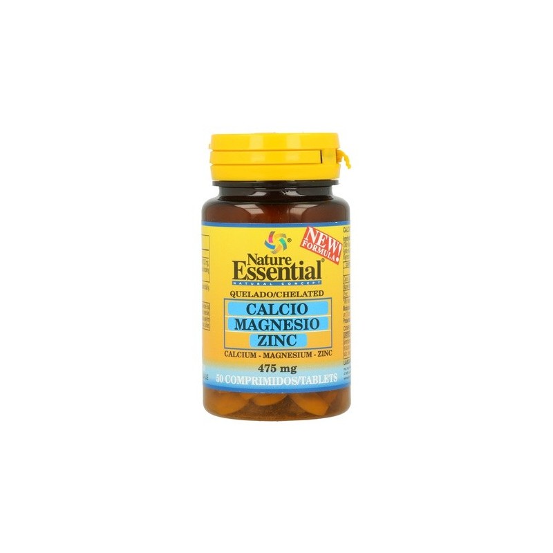 NATURE ESSENTIAL CALCIO MAGNESIO ZINC 50 COMP