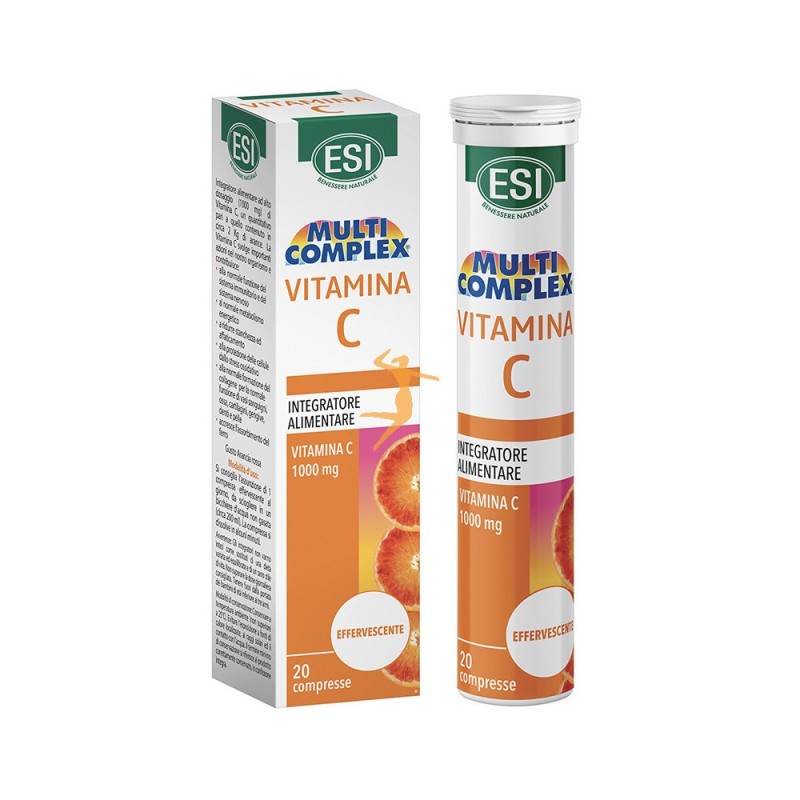 ESI VITAMINA C 1000 MG 20 COMPRIMIDOS EFERV