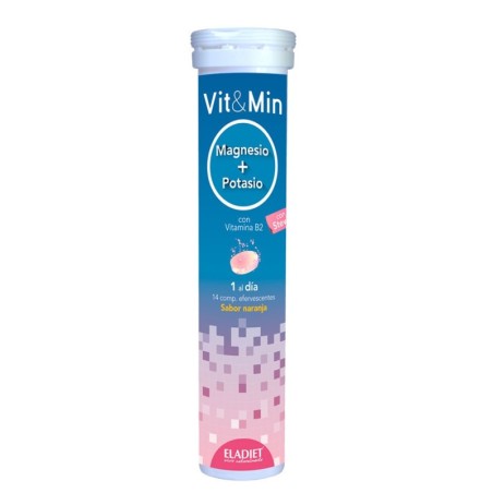 ELADIET VIT&MIN MAGNESIO POTASIO 14 COMPRIMIDOS