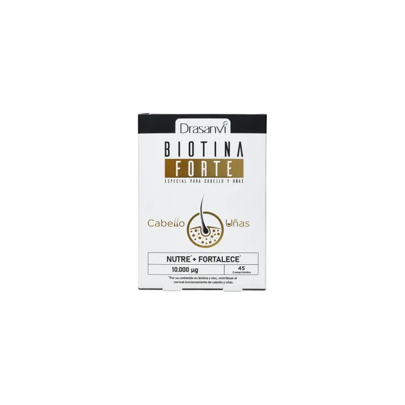 DRASANVI BIOTINA FORTE 10000 UG 45 COMPRIMIDOS