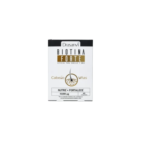 DRASANVI BIOTINA FORTE 10000 UG 45 COMPRIMIDOS